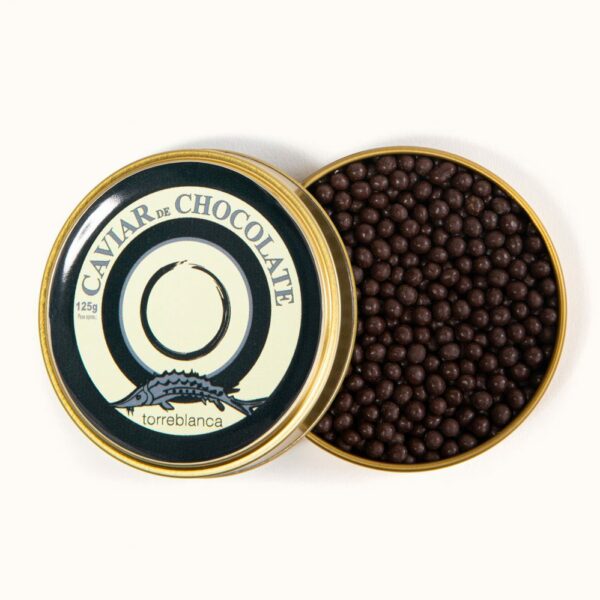 Caviar de chocolate negro 125g